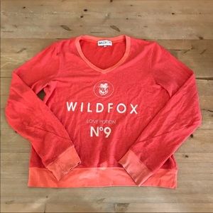 Wildfox Couture Coral Jumper
